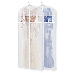 72 Inch Garment Bag Long Dress Cover Storage Wedding Gown Evening Dress Bag